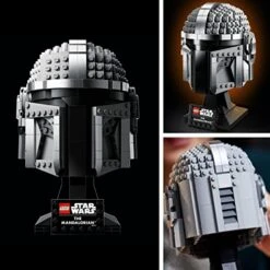 Gift Idea Men - LEGO Star Wars - Mandalorian Helmet -Dunelm Shop 51mkthm1c4L
