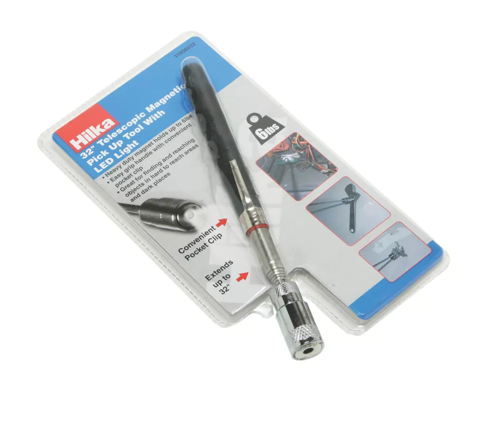 Hilka Pro-Craft Telescopic Magnetic Pick-Up Tool With LED Light 4 Hilka Pro-Craft Telescopic Magnetic Pick-Up Tool With LED Light - Image 2