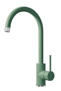 ETAL Sorrento Single Lever Kitchen Mixer Tap Sage Green