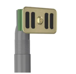 ETAL Sink Strainer Waste With Overflow & Cover Plate Brushed Brass 90mm -Dunelm Shop 655XR A2