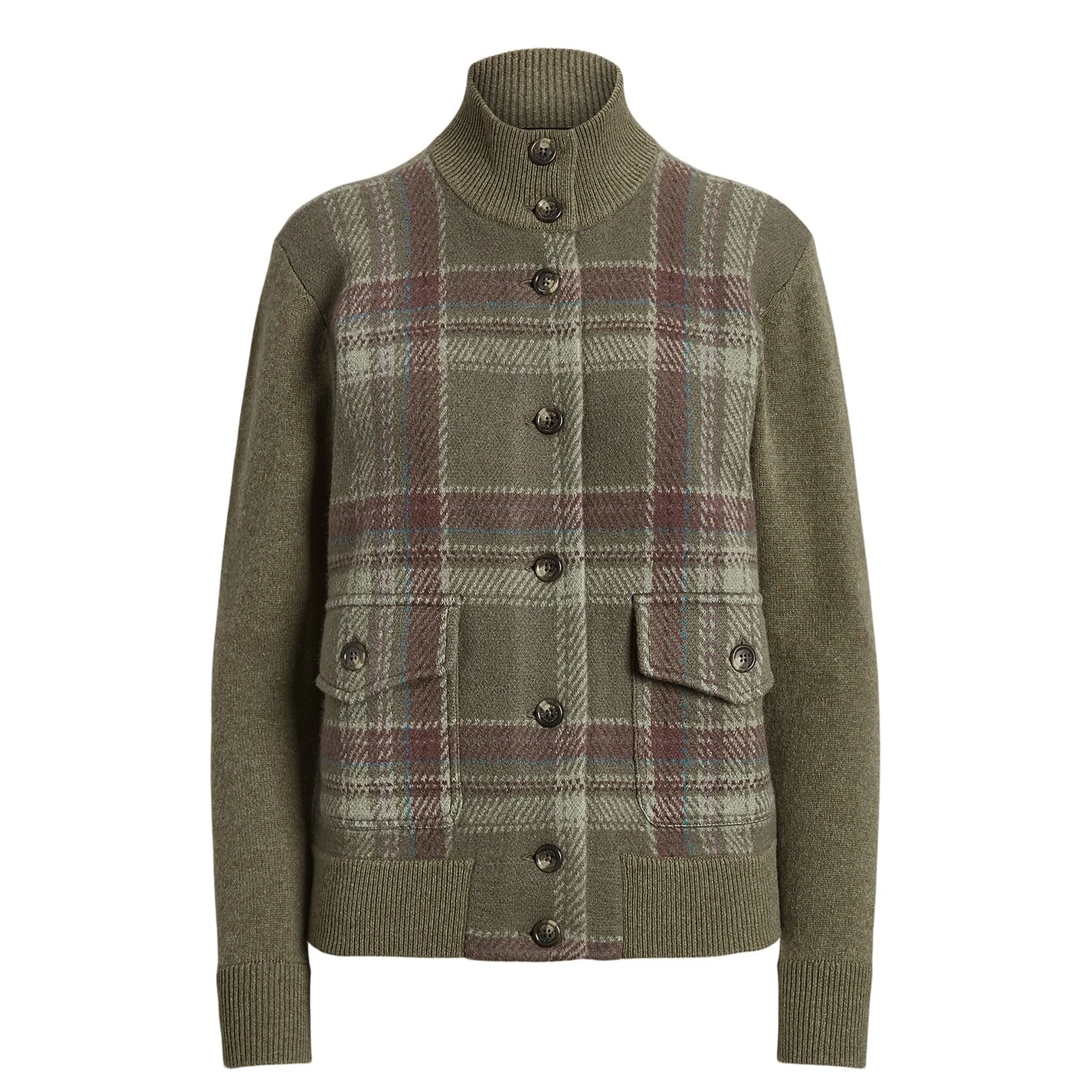 Lauren By Ralph Lauren Gotzon Hybrid Knit Jacket 3 Lauren By Ralph Lauren Gotzon Hybrid Knit Jacket