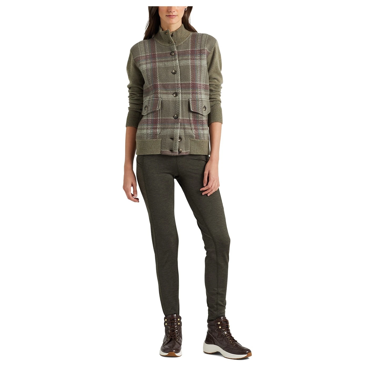 Lauren By Ralph Lauren Gotzon Hybrid Knit Jacket 6 Lauren By Ralph Lauren Gotzon Hybrid Knit Jacket - Image 4