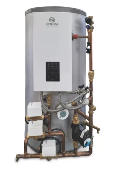Strom Total One 170Ltr Indirect Unvented Single-Phase Electric Heat Only Pre-Plumbed Boiler & Cylinder 14.4kW