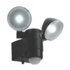 Saxby Laryn Outdoor LED Floodlight & PIR With PIR Sensor Black 2 X 2W 320lm -Dunelm Shop 7172J P