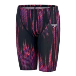 Speedo - Boys Jammer Junior Fastskin Endurance+ Black & Purple -Dunelm Shop 8 09733h024 2 grande