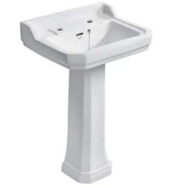 Ideal Standard Waverley Full Pedestal Basin 2 Tap Holes 560mm
