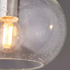 Quay Design Willow 3-Light Cluster Pendant Bright Nickel -Dunelm Shop 857VG A8