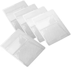 No Nonsense 9" Tray Inserts Clear 5 Pack