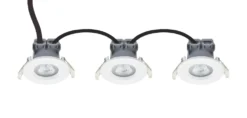 LAP Fixed LED Downlights White 4.5W 420lm 10 Pack 8 LAP Fixed LED Downlights White 4.5W 420lm 10 Pack -Dunelm Shop 948PP A2