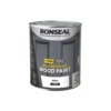 Ronseal 10-Year Exterior Wood Paint Satin White 750ml 1 Ronseal 10-Year Exterior Wood Paint Satin White 750ml -Dunelm Shop 970FF P