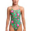 FUNKITA - Girls Single Strap One Piece Desert Pea 2 FUNKITA - Girls Single Strap One Piece Desert Pea -Dunelm Shop FS16G DESERT PEA 01 grande