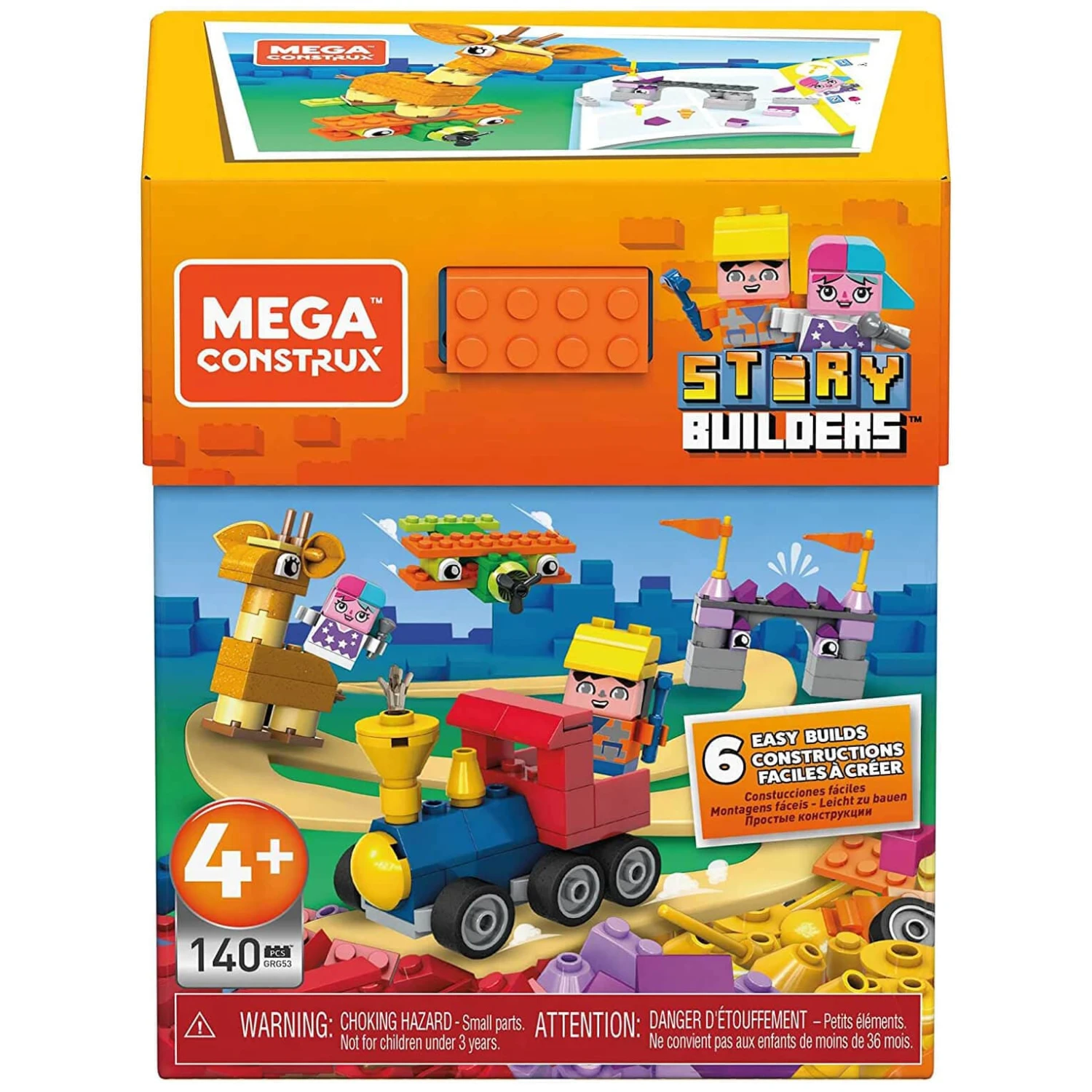 Mega Construx Story Builders Saga Set 6 Easy Builds 140 Pieces 3 Mega Construx Story Builders Saga Set 6 Easy Builds 140 Pieces