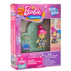 Barbie Mega Construx Micro Doll Building Set Heart Base 17 Barbie Mega Construx Micro Doll Building Set Heart Base -Dunelm Shop GRAGWR21 C 6294 963A D 1