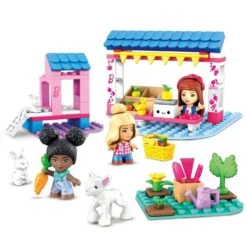 Barbie Mega Construx Building Set 3 Micro Dolls Over 90 Pieces -Dunelm Shop GRAHDJ85 6251 9633 2 opt