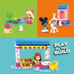 Barbie Mega Construx Building Set 3 Micro Dolls Over 90 Pieces -Dunelm Shop GRAHDJ85 6251 9633 4 opt