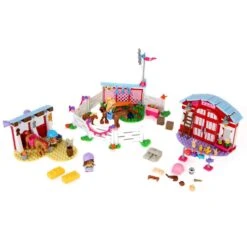 Barbie Horse Stables Mega Construx Building Set 304 Pieces -Dunelm Shop GRAHDJ87 6470 9223 5 opt