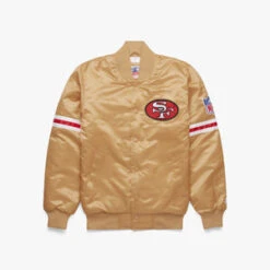 HOMAGE X Starter Satin Jacket - NFL - San Francisco 49ers