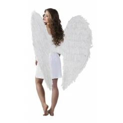 Boland Large 120cm Angel Wings Feather Fairy Christmas Fancy Dress Costume Accessory