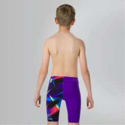 Speedo - Boys Jammer Junior Fastskin Endurance+ Purple Multi -Dunelm Shop Speedo High Waisted 3 grande