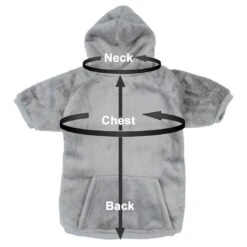 Pet Hoodie Blanket Cosy Sherpa Fleece Lined Coat Dog Cat -Dunelm Shop XS6889 1600 4 opt 47517.1596613398.1100.1100