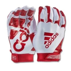 Adidas Adifast 3.0 Youth Gloves -Dunelm Shop af1439 adifast 3.0 white red 2 1