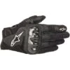 Alpinestars SMX-1 Gloves V2 Air - Black -Dunelm Shop alpinestars smx 1 gloves v2 air black getgearedshop