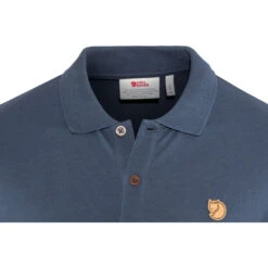 Fjällräven Fjällräven Övik Polo Shirt Men Navy -Dunelm Shop fjaellraeven oevik lyhythihainen paita miehet navy 4