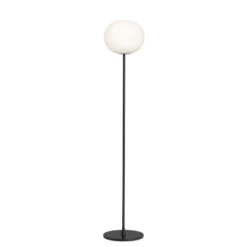Glo-Ball F2 Floor Lamp - / H 175 Cm -Mouth-blown Glass - Flos