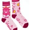 FootClothes Cute Baphomet Crew Socks -Dunelm Shop footclothes cute baphomet crew socks p31697 59007 image