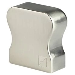 Brushed Nickel HR Profile Handrail End Cap - Pair