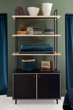 Esmée Jewellery Box - / 17 X 17 Cm - Lacquered Wood - Maison Sarah Lavoine 11 Esmée Jewellery Box - / 17 X 17 Cm - Lacquered Wood - Maison Sarah Lavoine -Dunelm Shop jewellery box esmee black sarah blue madeindesign 351042 product800