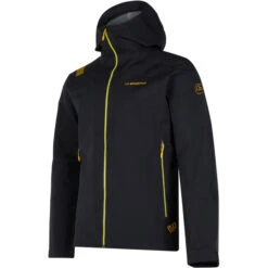 La Sportiva Sirius Evo Shell Jacket Men Black/yellow