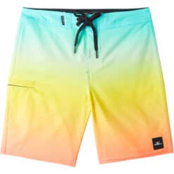 O'Neill Hyperfreak Heat Fade Boardshorts Boys Georgia Peach
