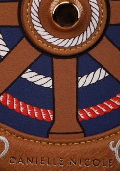 Little Mermaid Prince Eric Nautical Wheel Danielle Nicole Crossbody Bag -Dunelm Shop prince eric nautical wheel crossbody bag alt 3