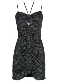 Punk Rave Ruched To Thrill Dress