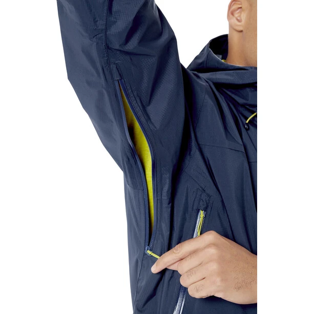 Rab Downpour Plus 2.0 Jacket Men Deep Ink 8 Rab Downpour Plus 2.0 Jacket Men Deep Ink - Image 6