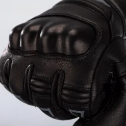RST Storm 2 Leather Gloves CE WP - Black -Dunelm Shop rst storm 2 leather gloves ce wp black getgearedshop 3