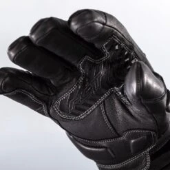 RST Storm 2 Leather Gloves CE WP - Black -Dunelm Shop rst storm 2 leather gloves ce wp black getgearedshop 4