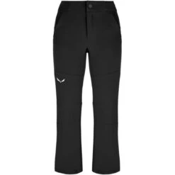 SALEWA Puez Durastretch Pants Kids Black Out