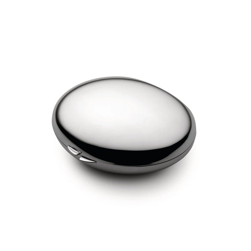 Taboo Set For Roll-your-own Cigarettes - / Steel Case - Ø 10 Cm - Alessi 3 Taboo Set For Roll-your-own Cigarettes - / Steel Case - Ø 10 Cm - Alessi