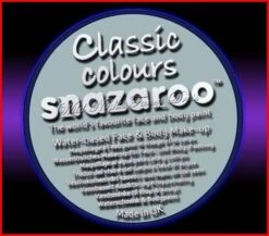SNAZAROO 50 FACE PAINT 18ML POT LIGHT GREY