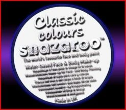 SNAZAROO 50 FACE PAINT 18ML POT WHITE