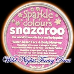 SNAZAROO PROFESSIONAL FACE PAINT SPARKLE PINK 18ML