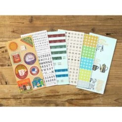 TRAVELER'S Notebook Customized Sticker Set For Diary 2023 -Dunelm Shop travelers notebook customized sticker set for diary 2023 stickers 530