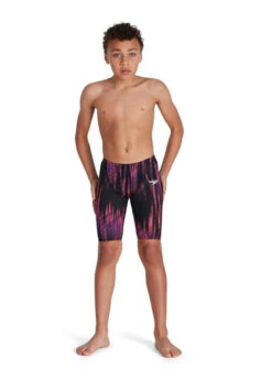 Speedo - Boys Jammer Junior Fastskin Endurance+ Black & Purple